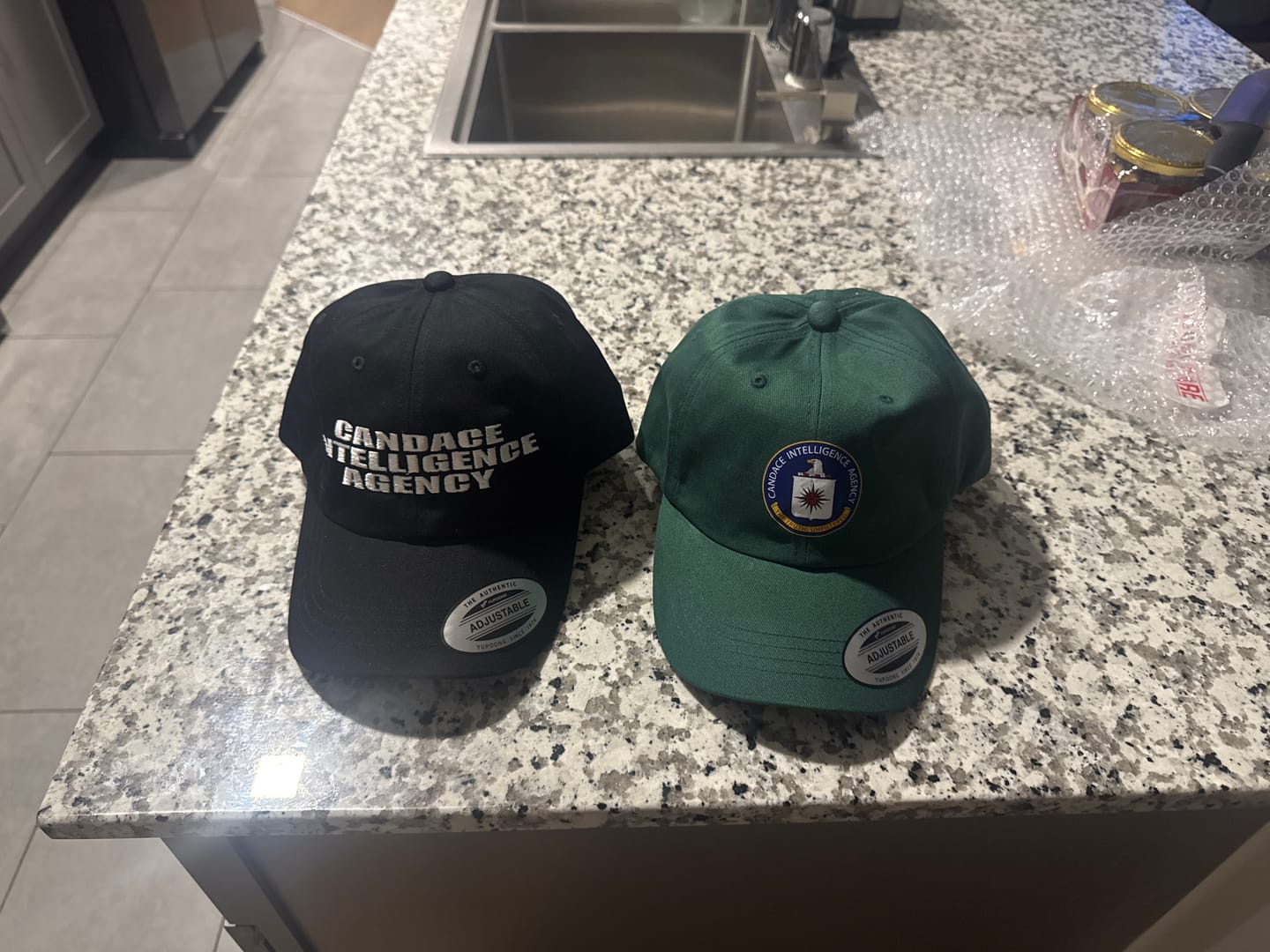 Customer photo review of CIA Hat