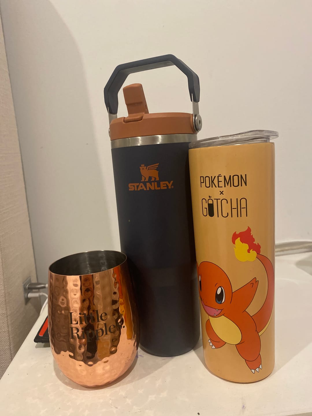 Customer photo review of Hammered Copper Wine Mug