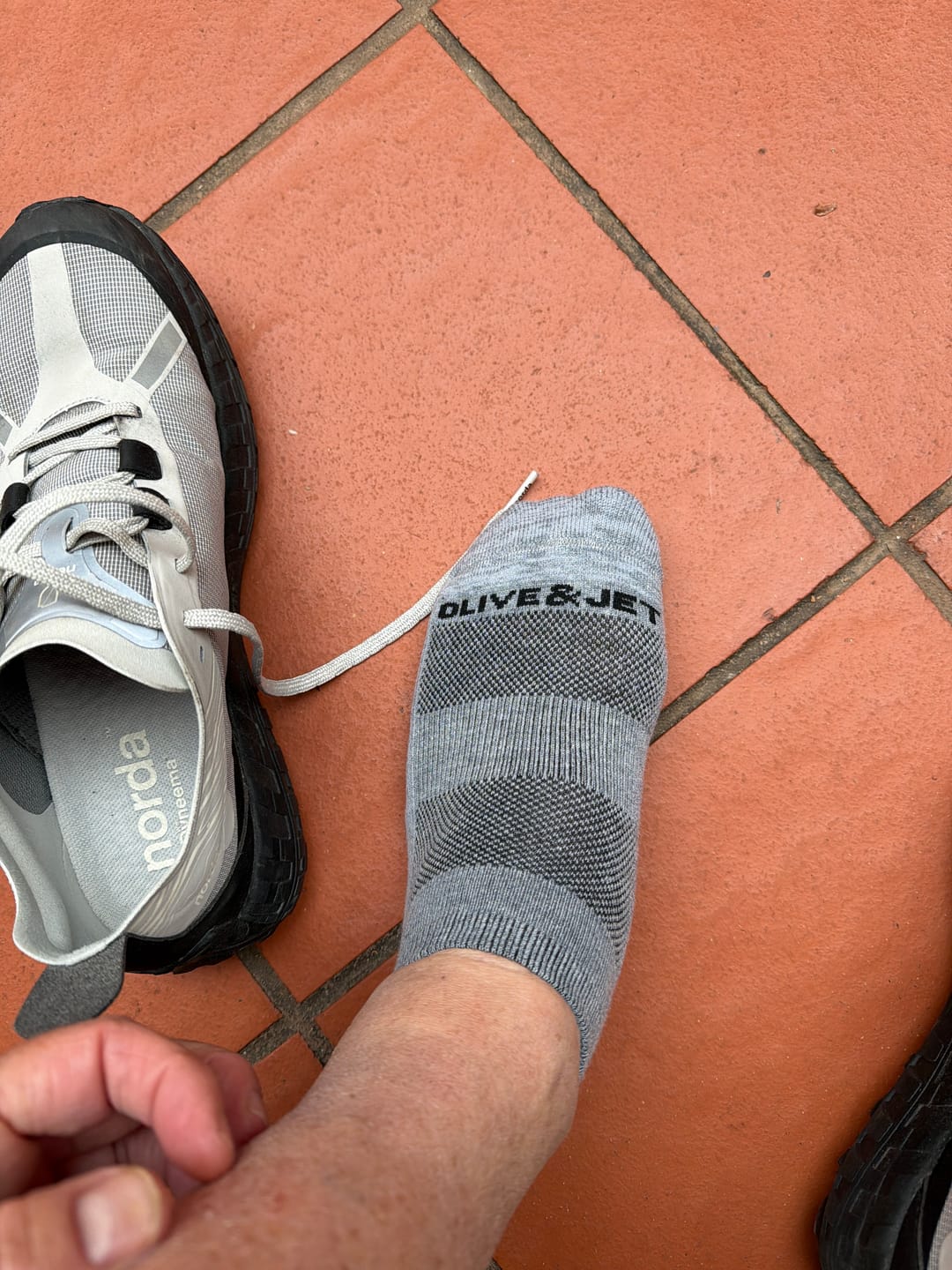 Customer photo review of Crew Socks