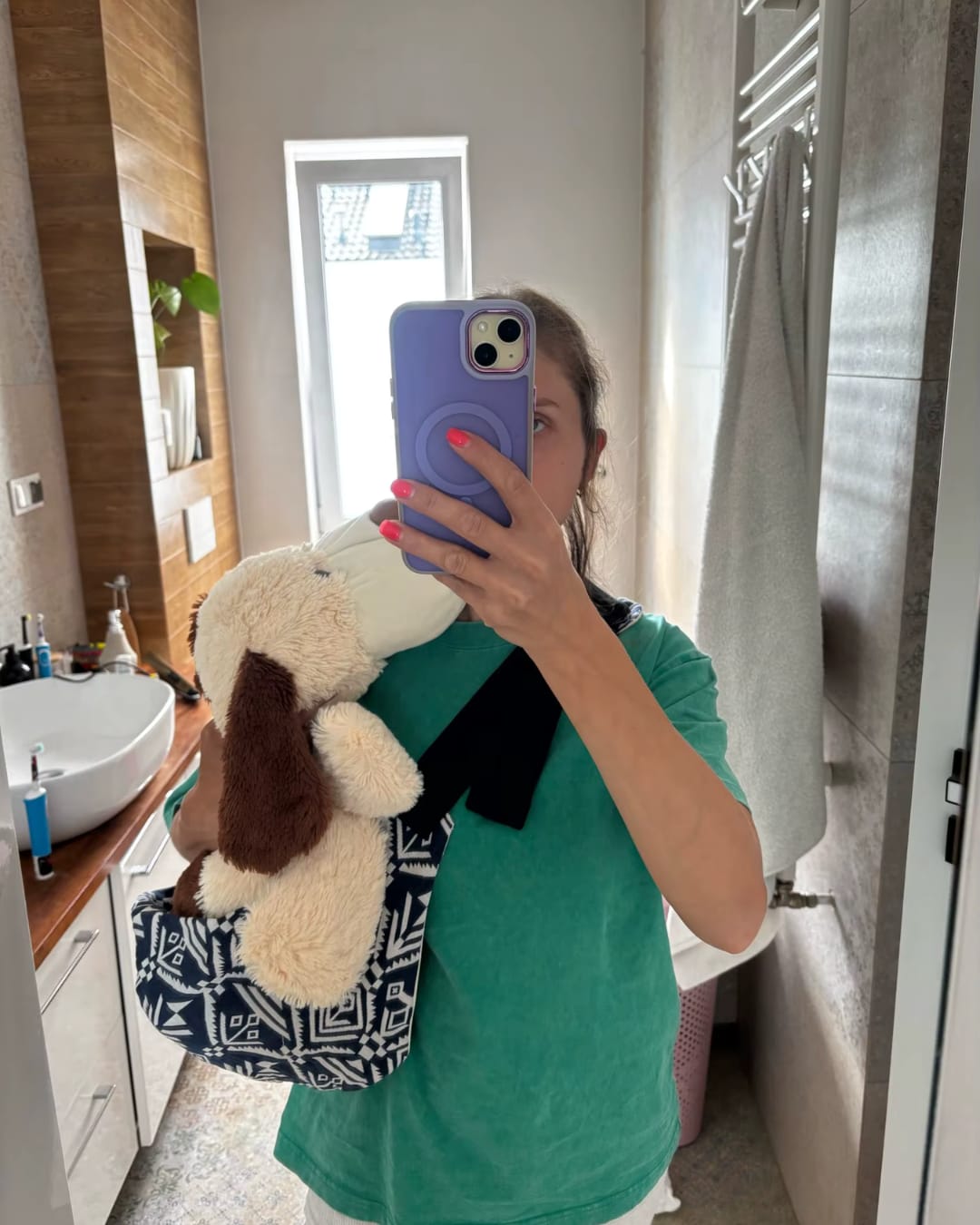 Customer photo review of Babytragetasche