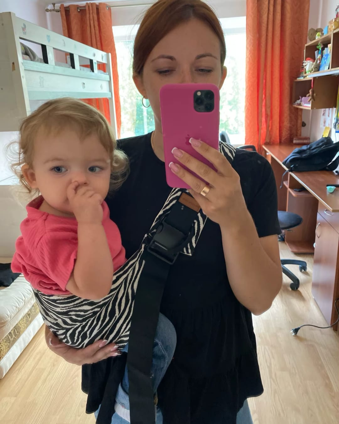 Customer photo review of Babytragetasche