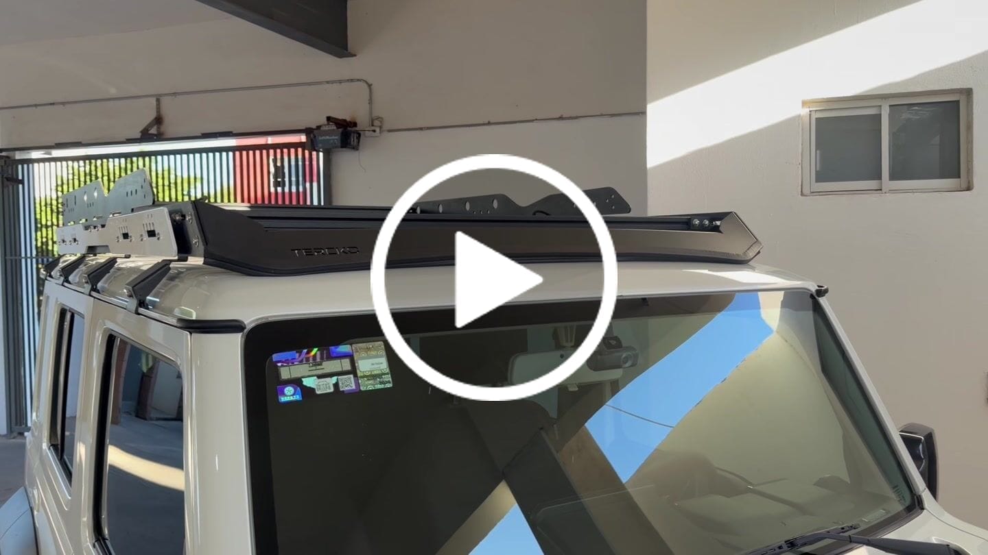 Customer video review of Rack de Techo Extreme para Suzuki Jimny 5-puertas