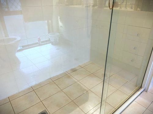 Customer photo review of GLASSGUARD® Glass Restoration Stain Remover Diamond Edition