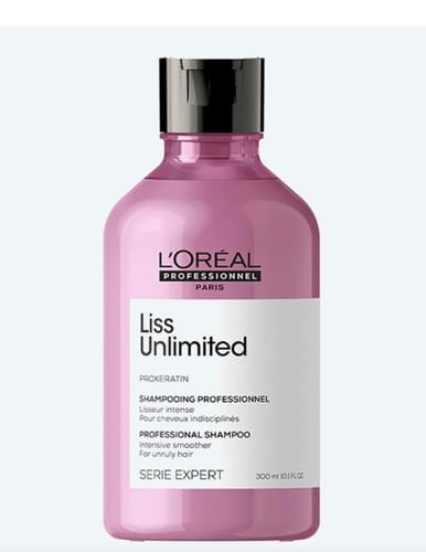 مراجعة بالصور من عميل لمنتج Loreal professionnel Liss Unlimited Smoothing Hair Shampoo – Frizz Control
