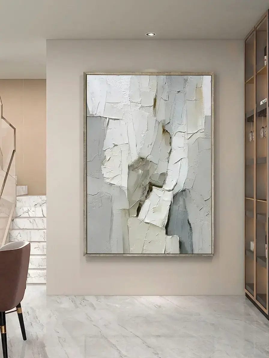 Customer photo review of Abstract Relief Textured Art #CXV038
