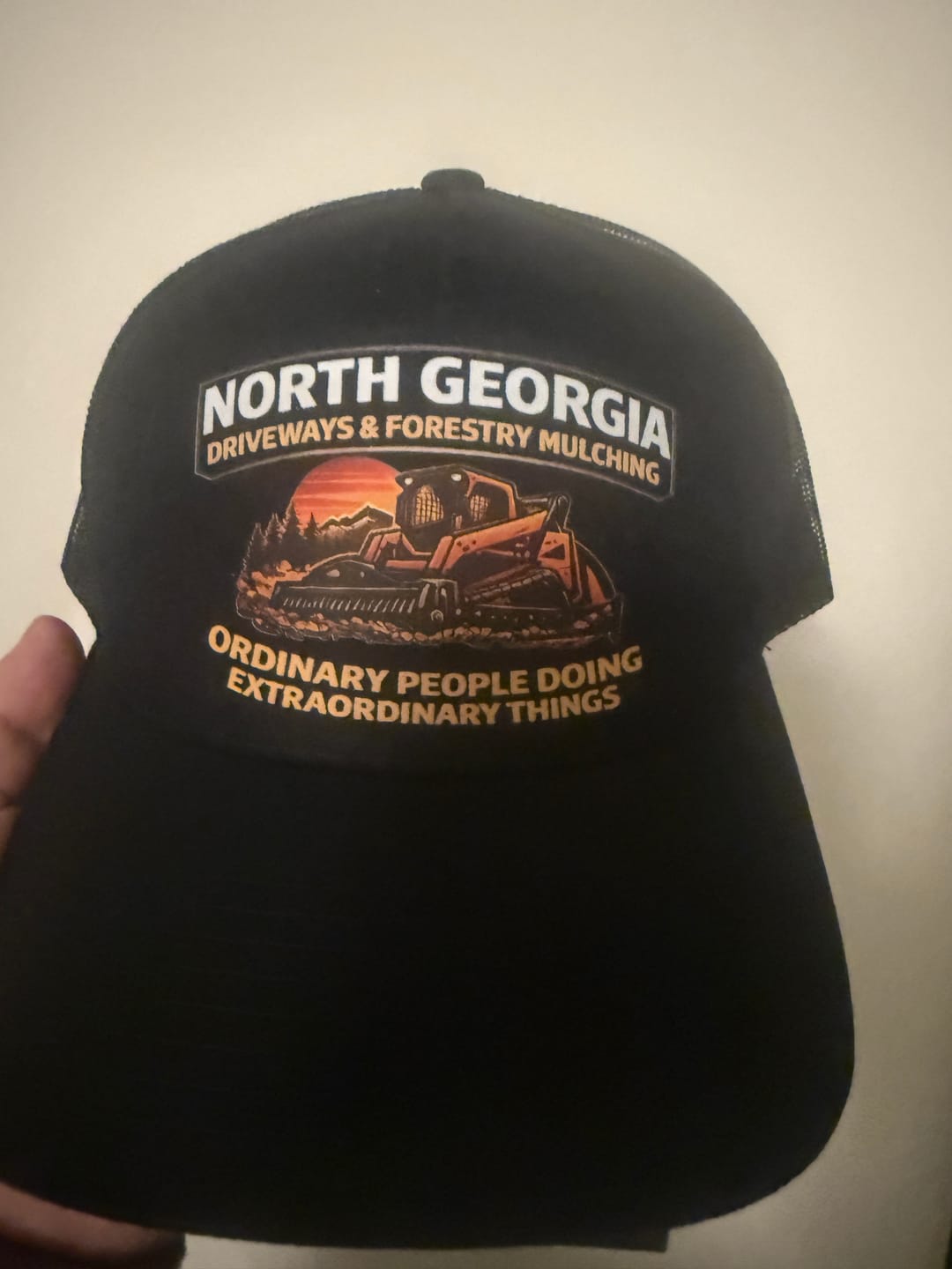 Customer photo review of Custom Hats