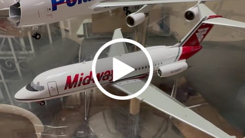 Customer video review of HERPA LUFTWAFFE EUROFIGHTER TYPHOON 1/72 BAVARIAN TIGERS (**