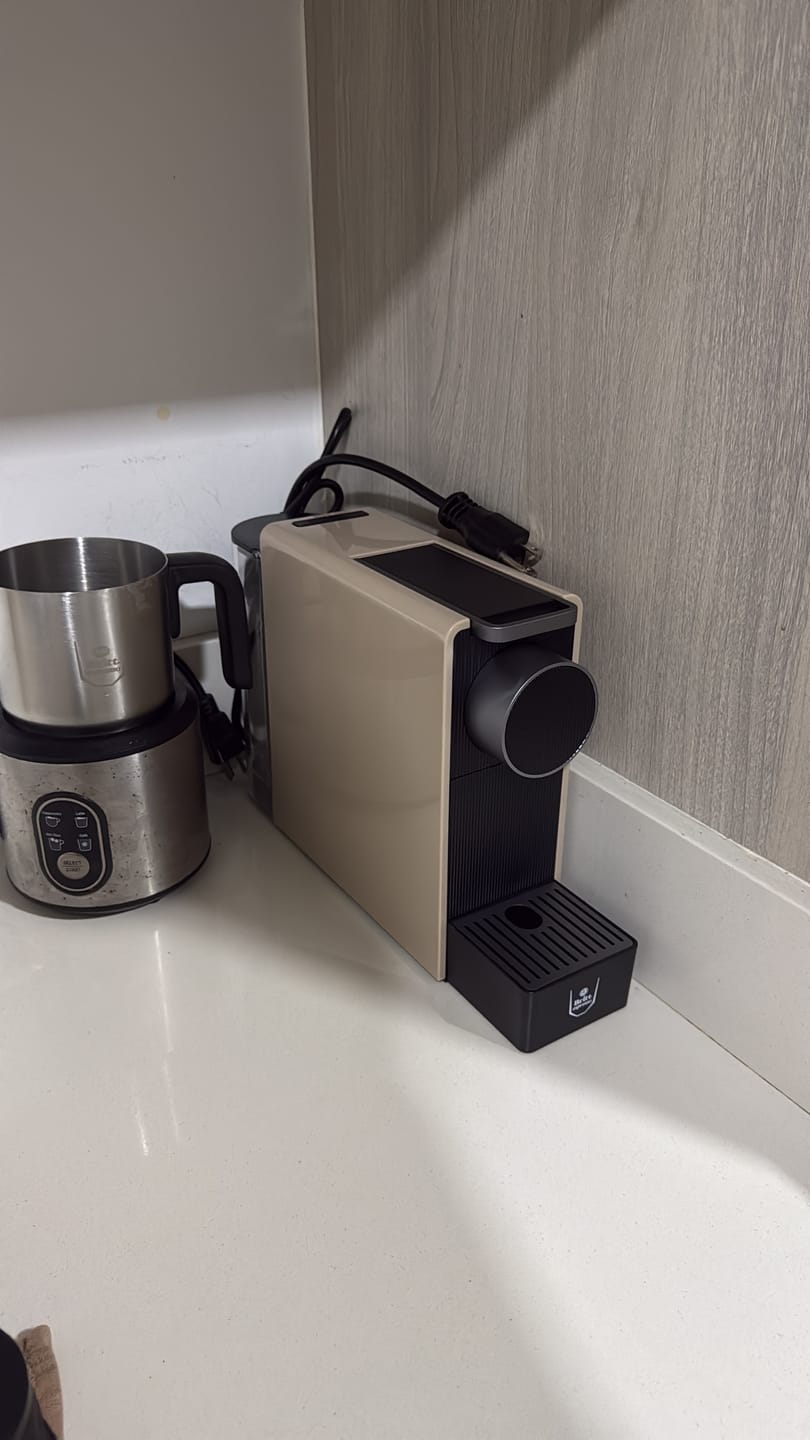 Customer photo review of Máquina Britt Espresso LUMIO