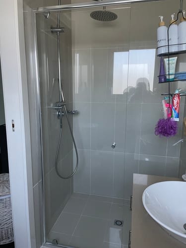 Customer photo review of GLASSGUARD® Glass Restoration Stain Remover Diamond Edition