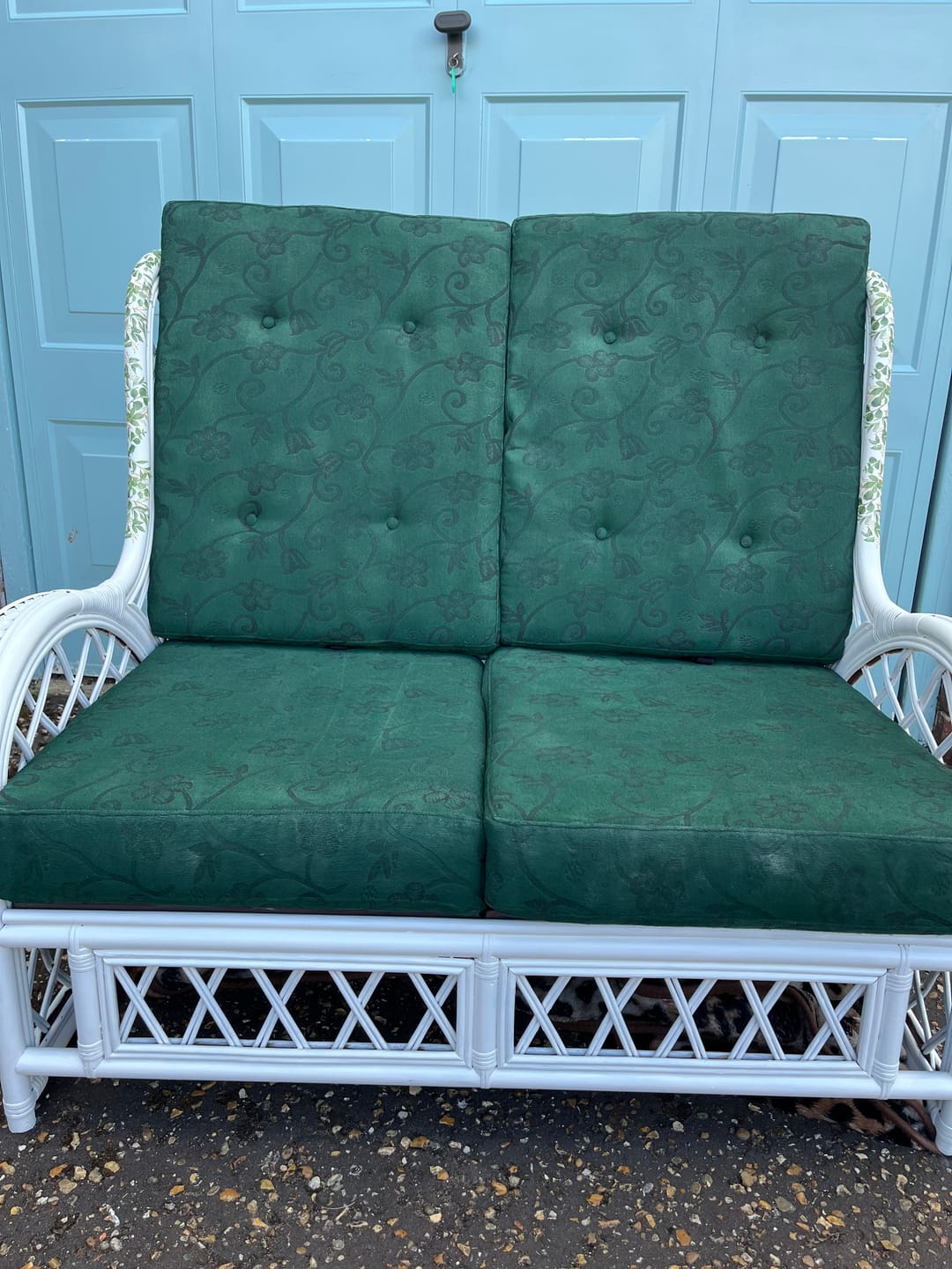 Customer photo review of Fabric Paint -- Dark Green