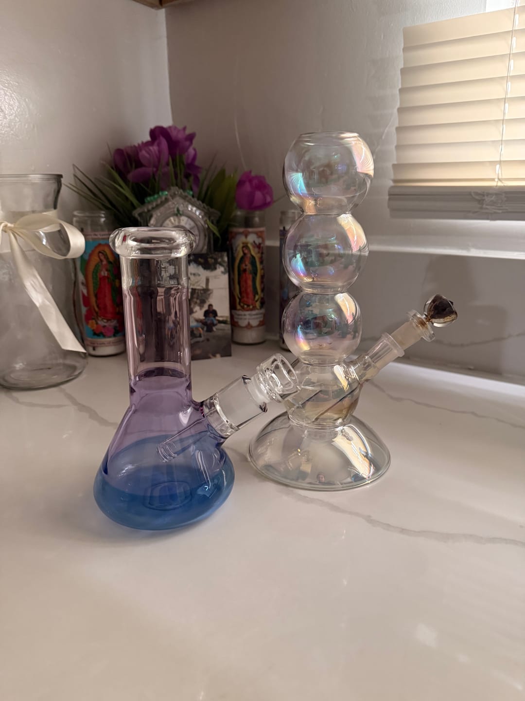Customer photo review of Tricolor Bong