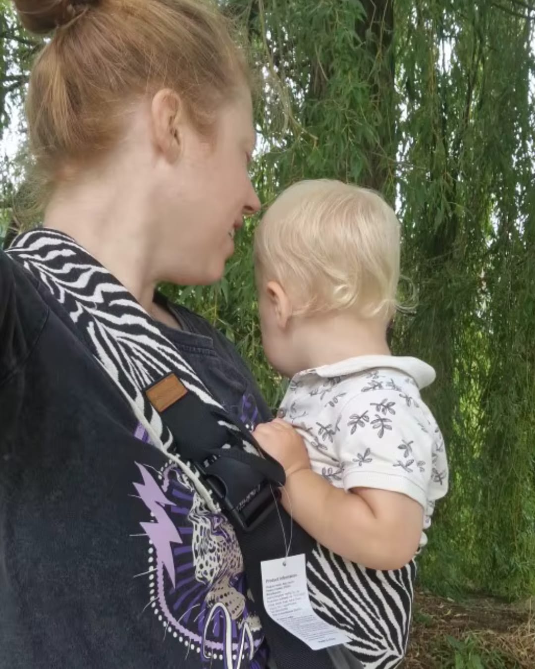 Customer photo review of Babytragetasche