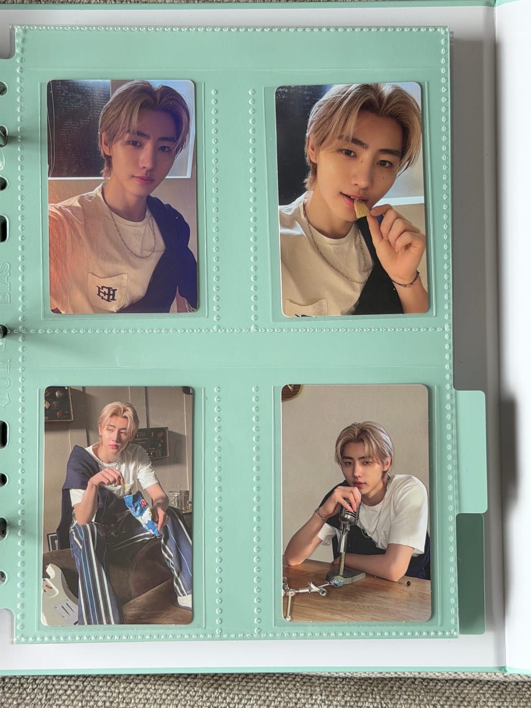 Customer photo review of Custom A5 4-Pocket Pages - Standard Photocard - Clear