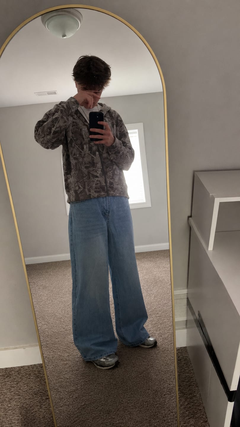Customer photo review of Light Blue Denim V2
