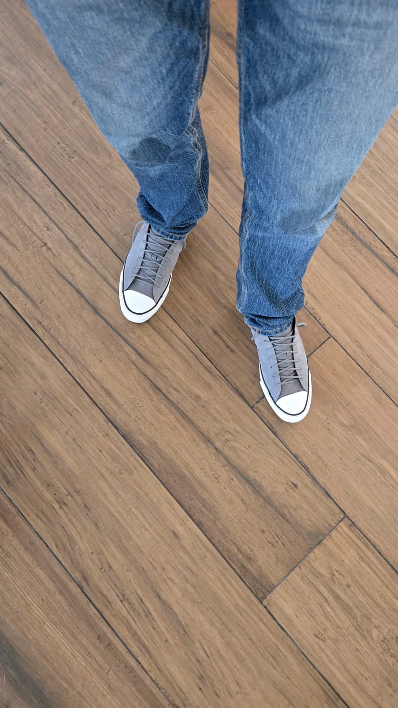 Customer photo review of Zapatillas Converse Chuck Taylor All Star Origin Story Gris