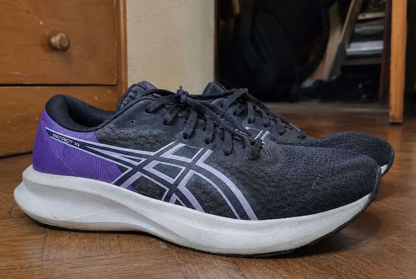 Customer photo review of Asics Patriot 14 Mujer Midnight Vapor