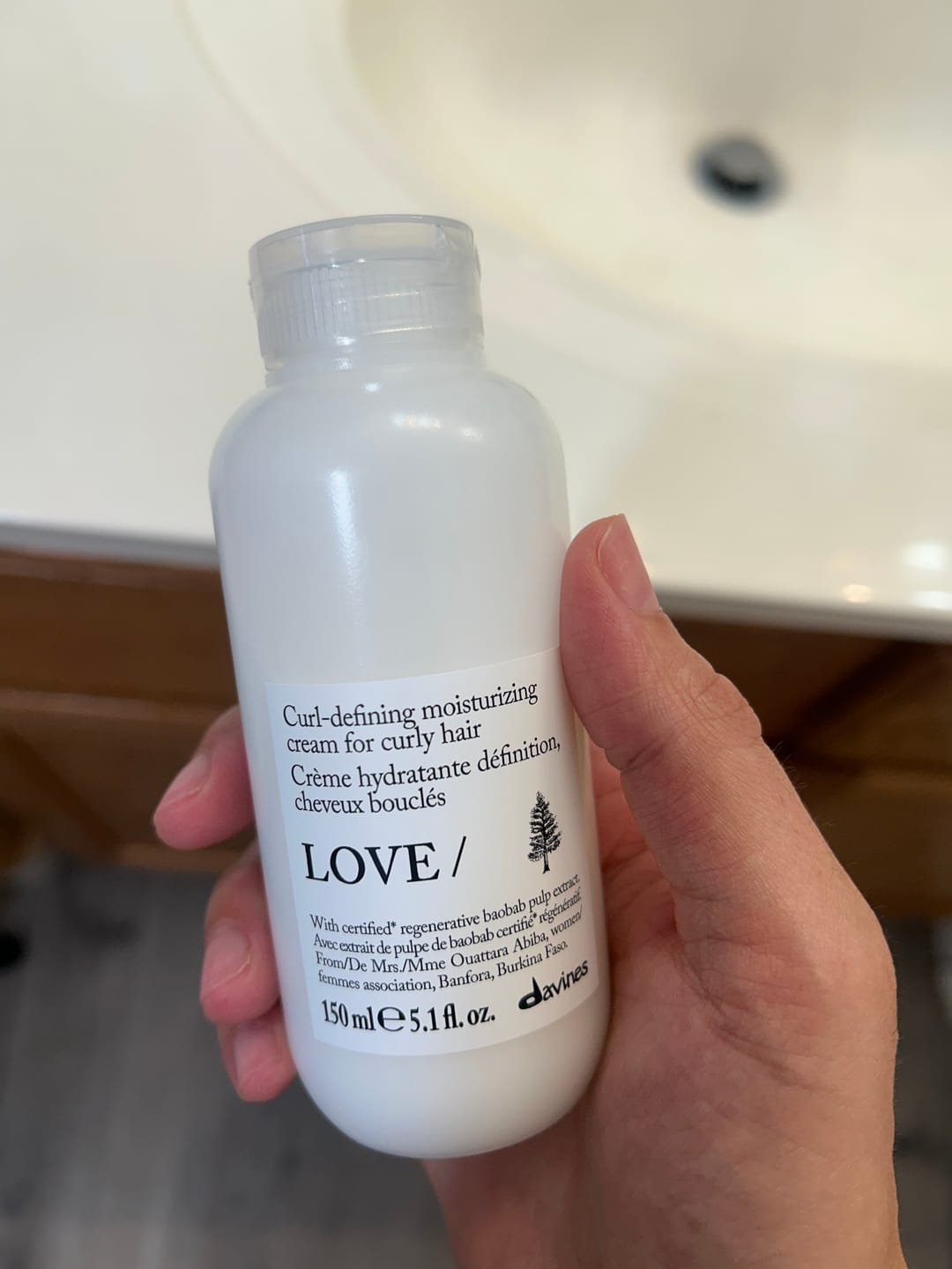 Customer photo review of LOVE CURL Cream