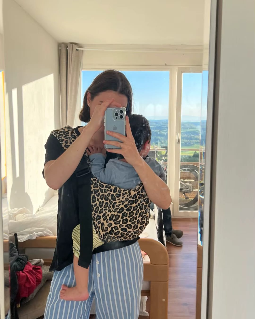 Customer photo review of Babytragetasche