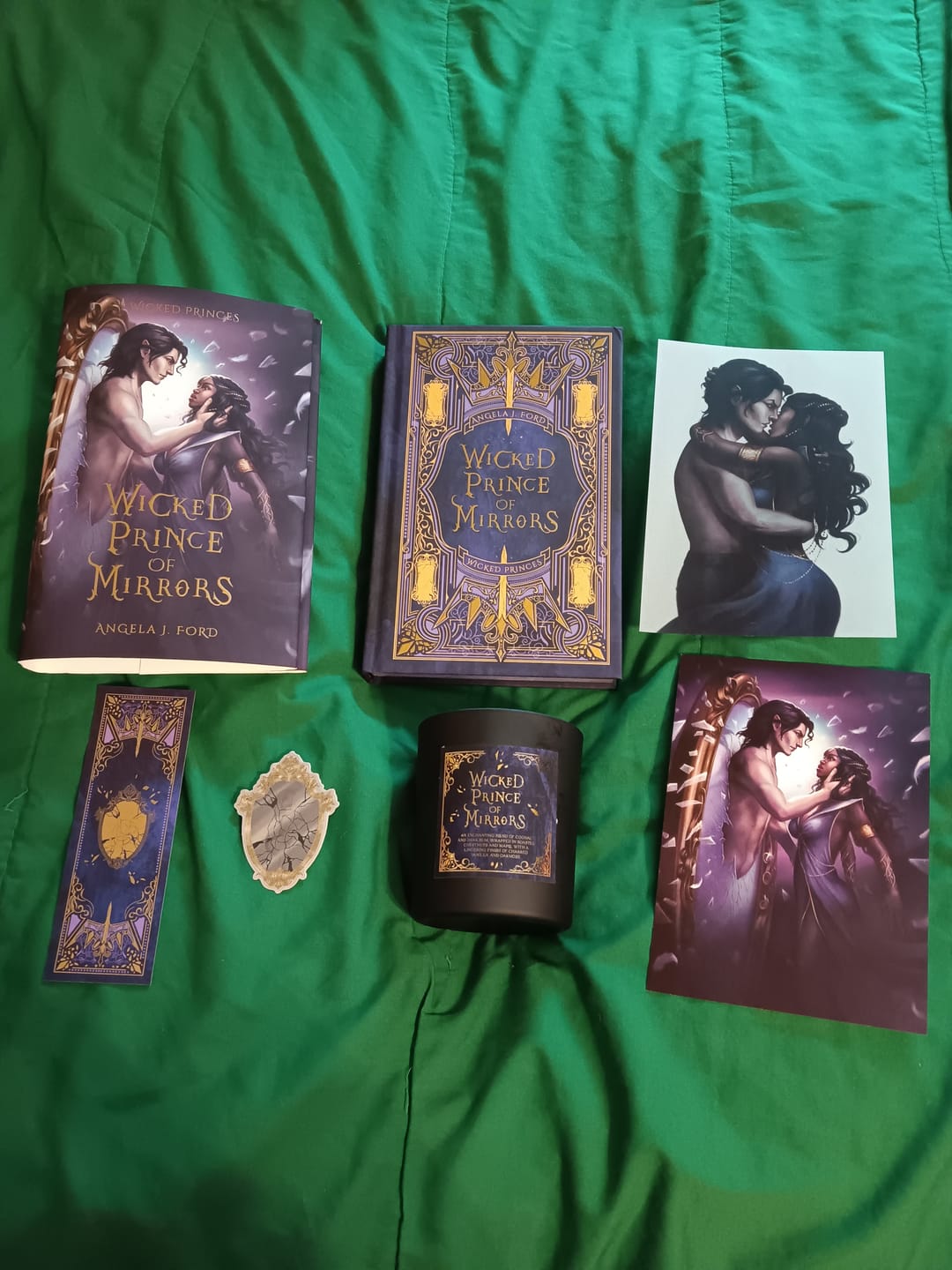 Customer photo review of Wicked Prince of Mirrors - Deluxe Book Box