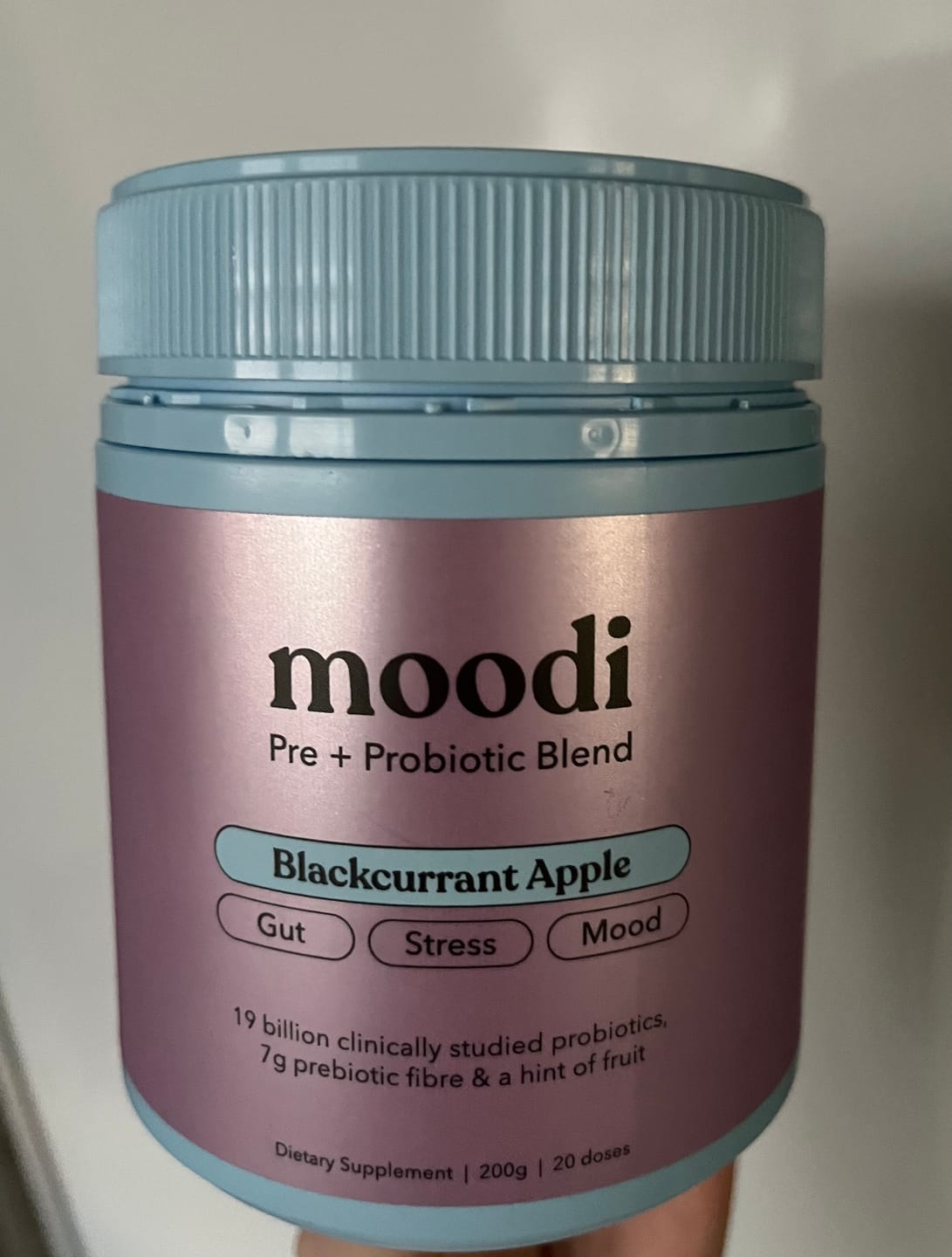Customer photo review of Blackcurrant Apple