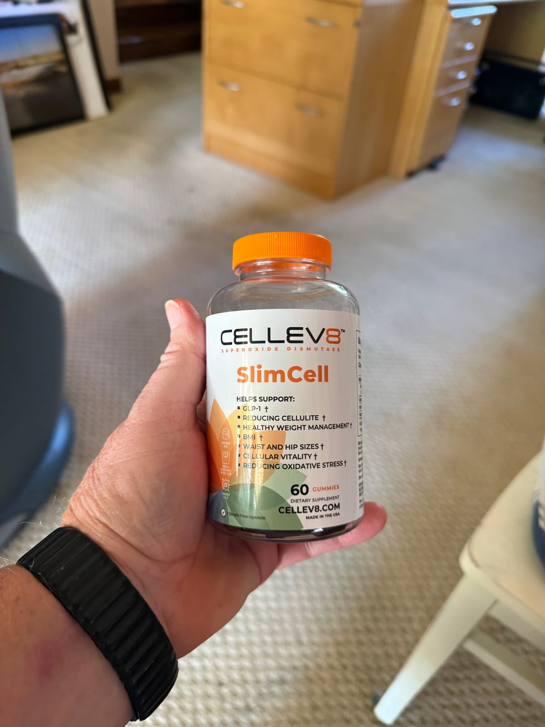 Customer photo review of SlimCell® Gummies (60ct. Bottle)