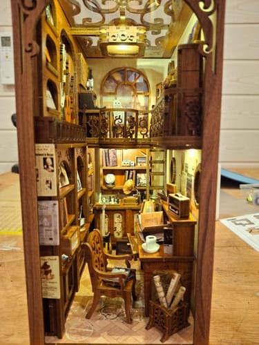 Customer photo review of DIY Book Nook Kit - The Secret Rhythm