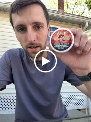Customer video review of Drifters Lemon Raspberry Nicotine Pouches