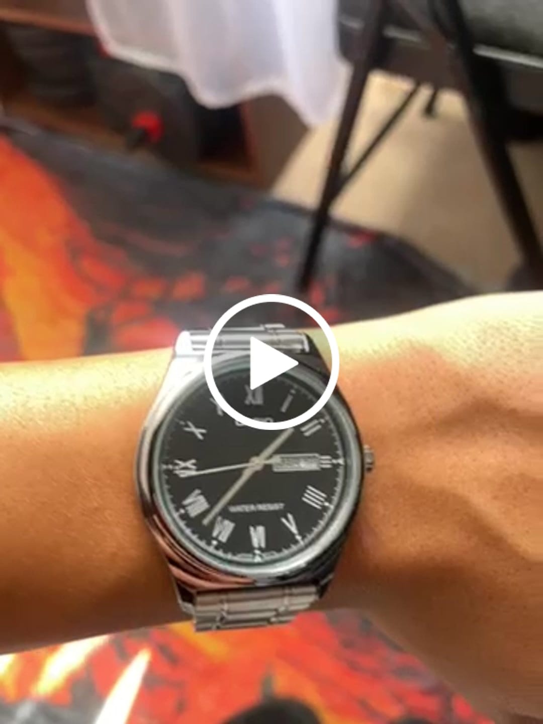 Customer video review of Reloj Casio Análogo MTP-V006D-1B Plateado