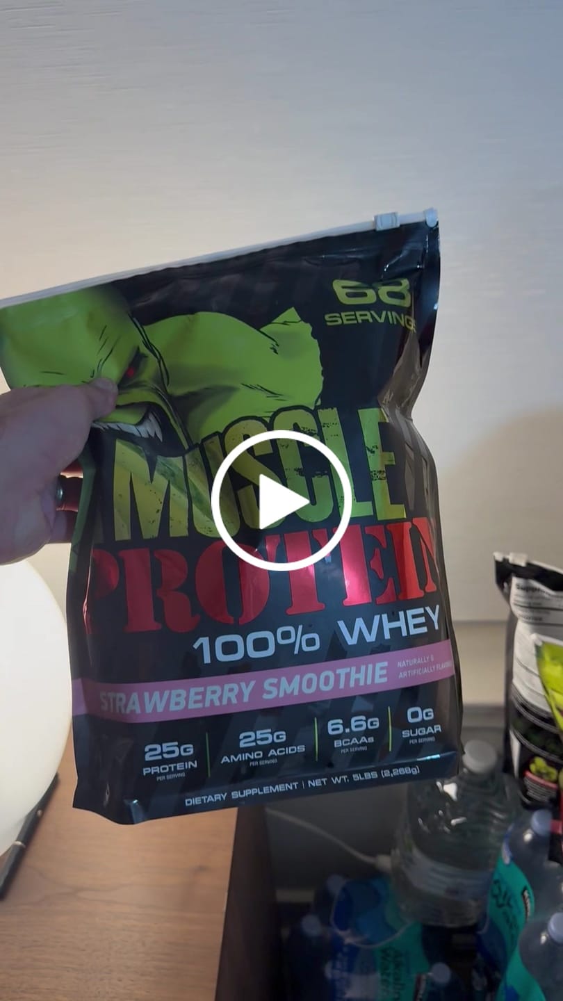 Customer video review of 100% Whey Protein Powder