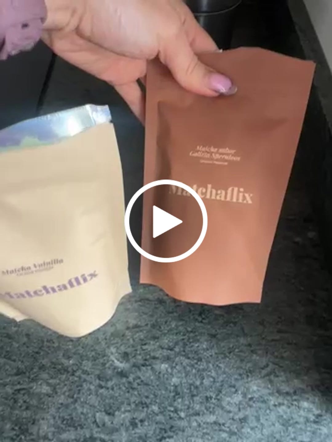 Customer video review of Té Matcha Vainilla Premium