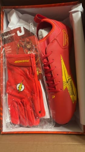 Customer photo review of The Flash Cleats — Quantum Speed by Phenom Elite
