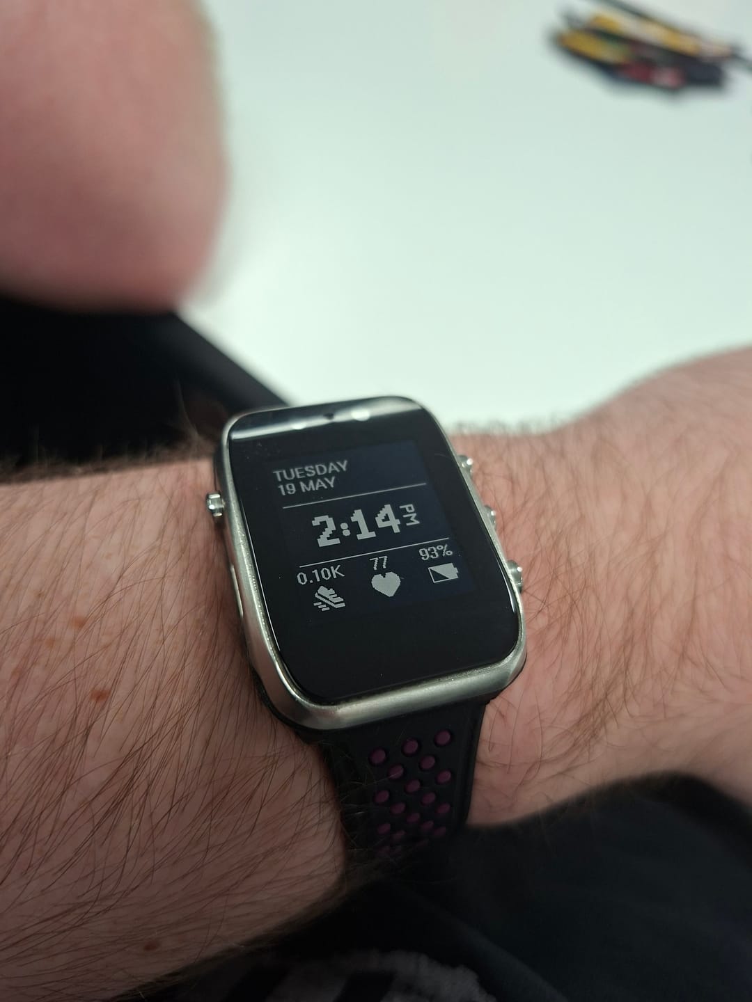 Customer photo review of Shock Clock MAX