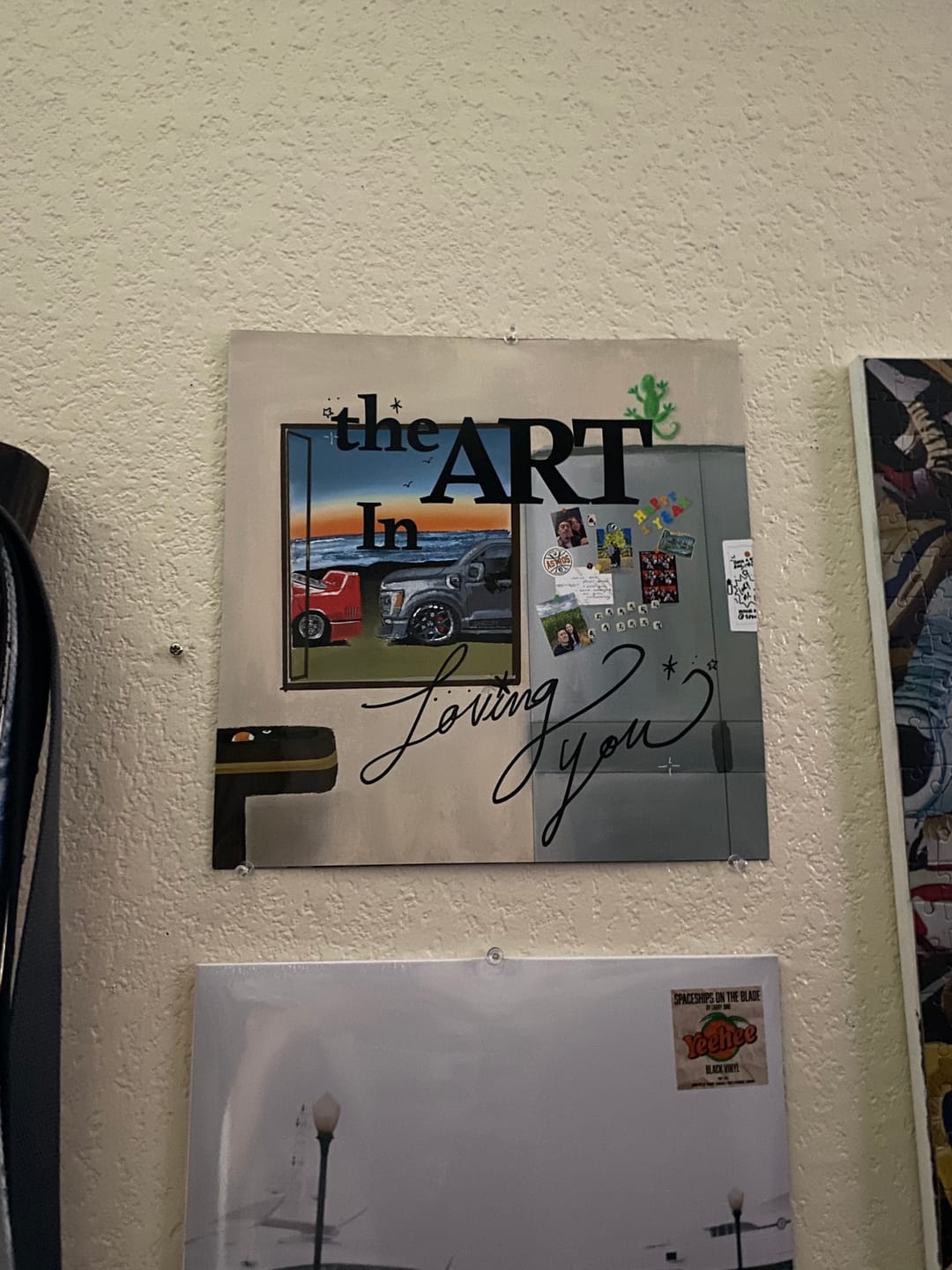 Customer photo review of Custom Vinyl Records
