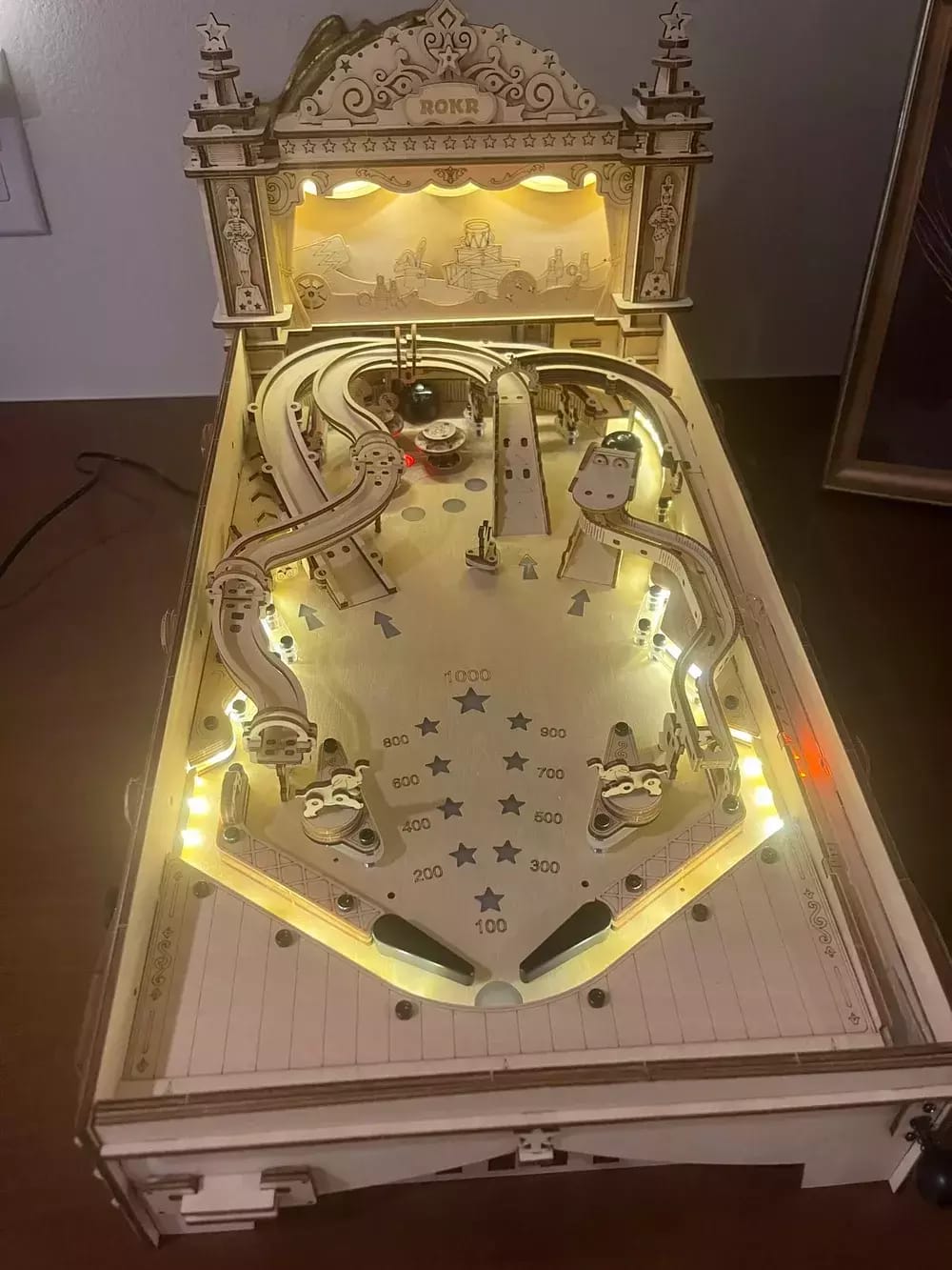 Customer photo review of 3D Puzzle - 3D Pinball
