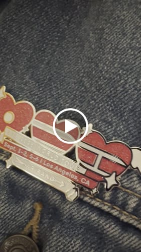 Customer video review of (PREORDER ROUND 2) BTS 2026 City Tour Pin - USA Only