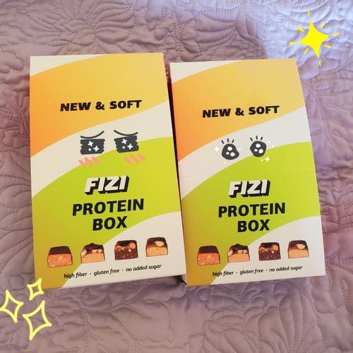 Customer photo review of Protein box