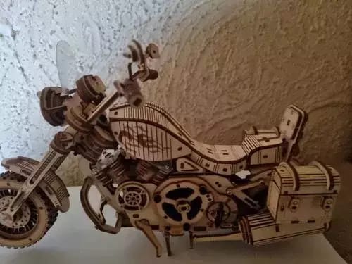 Customer photo review of 3D Puzzle - Cruiser Motorcycle