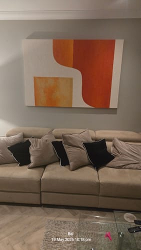 Customer review photo for Contemporary Minimalist Art #MA164