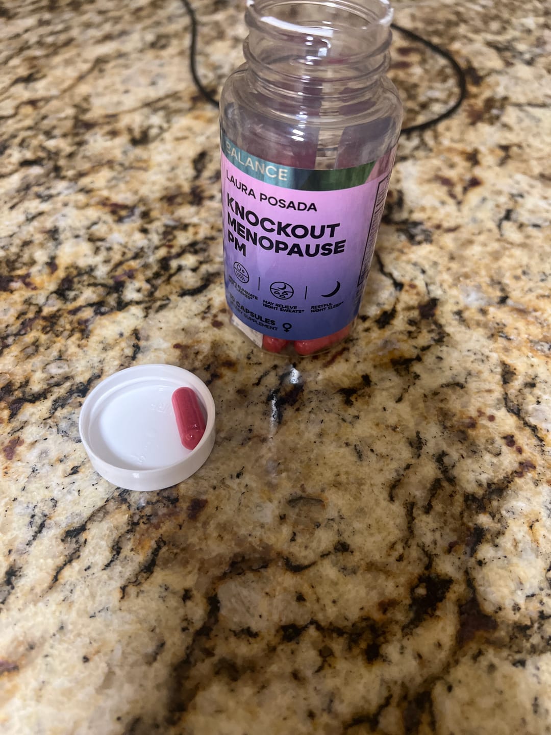 Customer photo review of *Combo Knockout Menopause 24 / 7 | Alivio Síntomas Menopausia AM y PM
