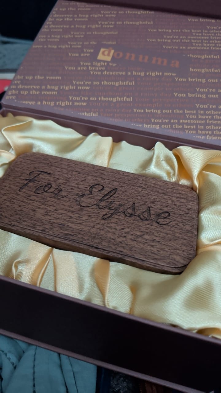 Customer photo review of Ava - Music Box with Wedding Ring Pillow