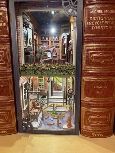 Customer photo review of DIY Book Nook Kit - Rose Detective Agency