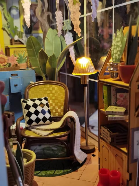 Customer photo review of DIY Book Nook kit - Greenhouse