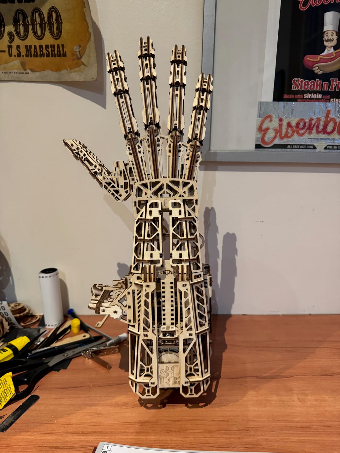 Customer photo review of Cyber Hand