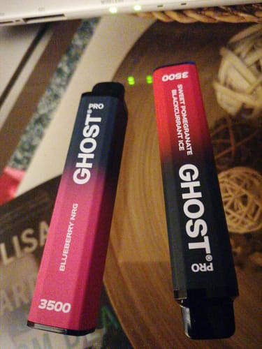 Customer photo review of Ghost® Pro 3500 - Puff Jetable / Vape Disposable 2% Nicotine