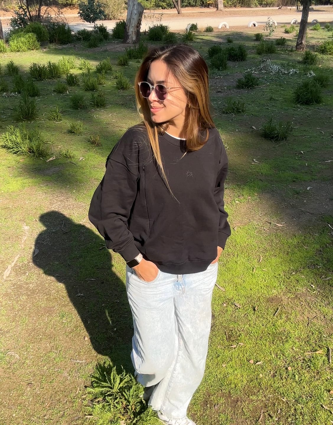 Customer photo review of Polerón de Lactancia Aika Negro - FTM