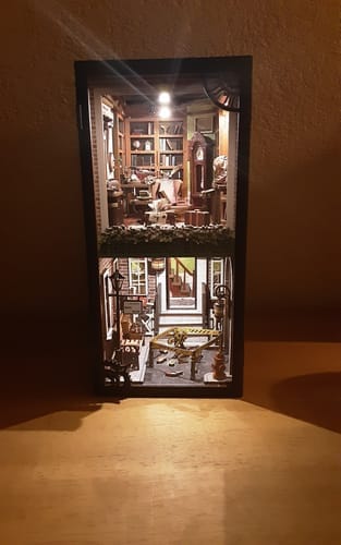 Customer photo review of DIY Book Nook Kit - Rose Detective Agency