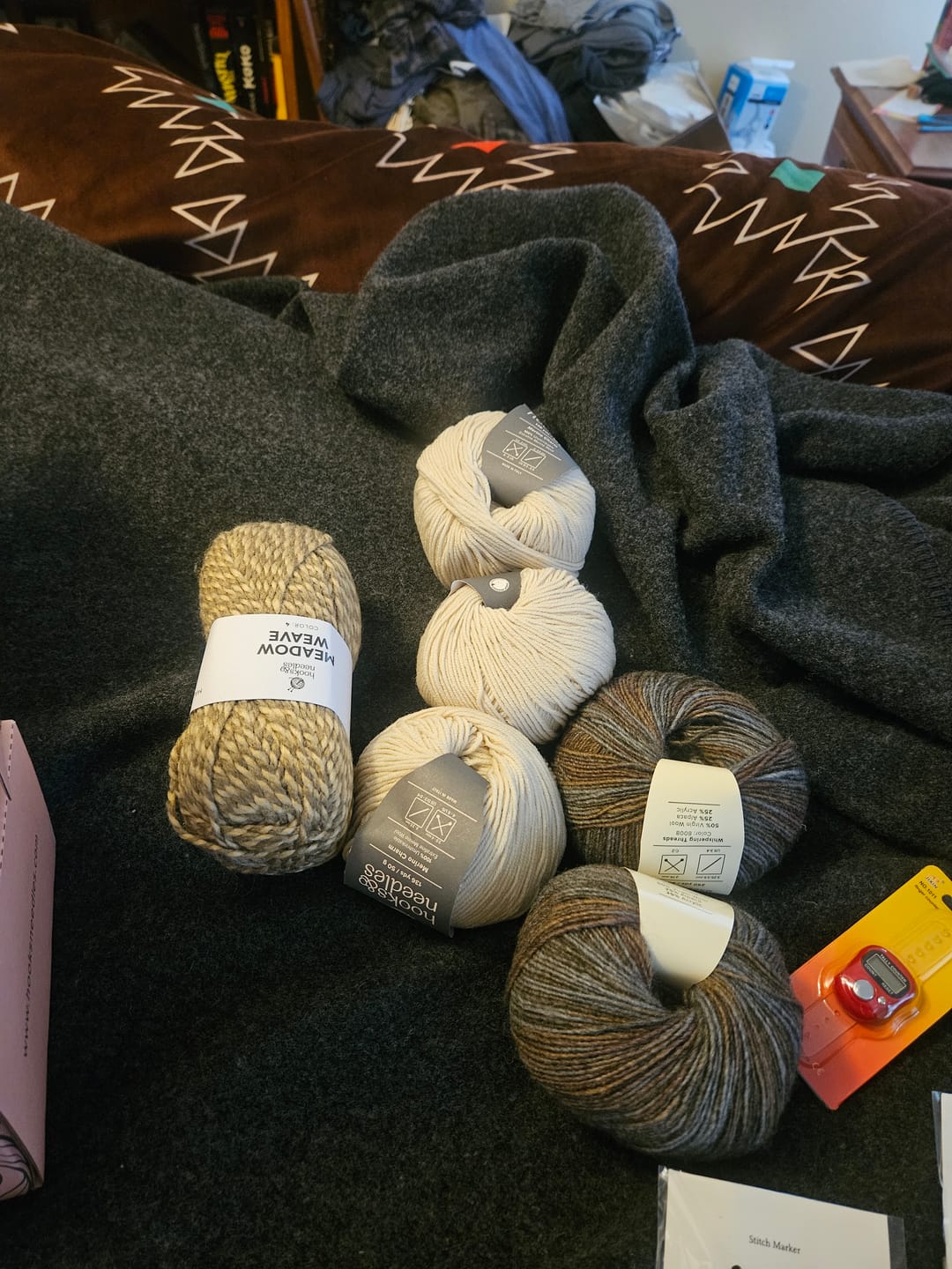 Customer photo review of Mystery Yarn Bundle