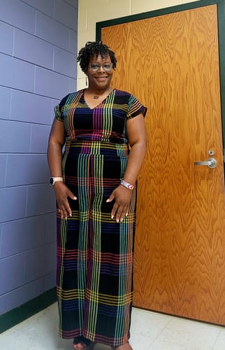 Customer photo review of MARIE CINCH JUMPER | FIREFLY CHEX