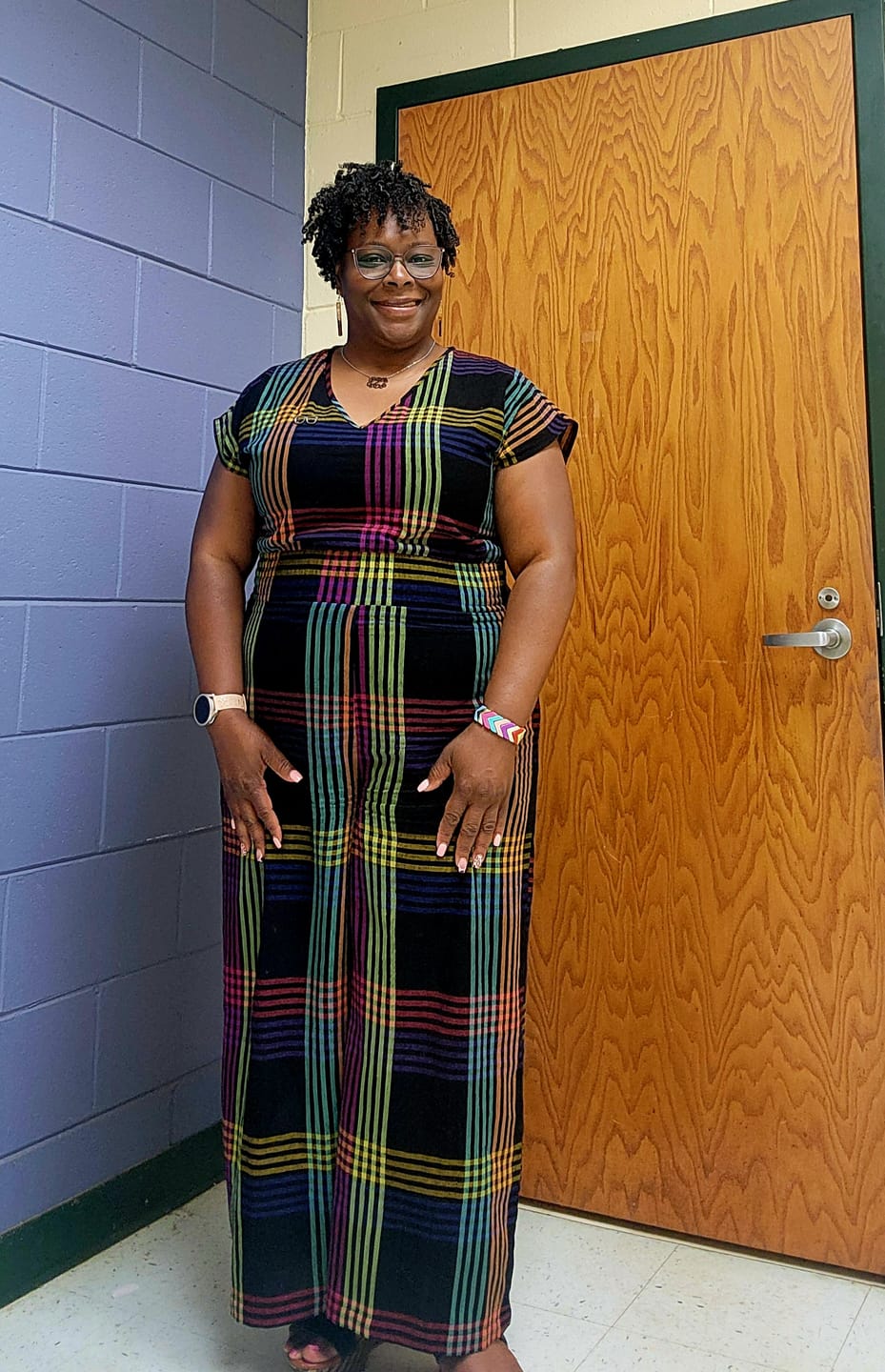Customer photo review of MARIE CINCH JUMPER | FIREFLY CHEX