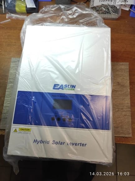 Customer photo review of EASUN 11KW Off Grid Inverter Build-in MPPT 160A With Wifi Accept No Battery Work No Parallel